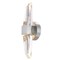 Westinghouse Fixture Wall LED Dimmable 15W Cava, Brushed Nickel Bubble Glass 6118300 - alternate 2